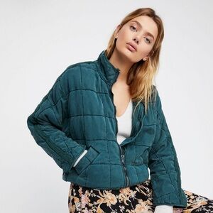Free People Dolman Quilted Jacket